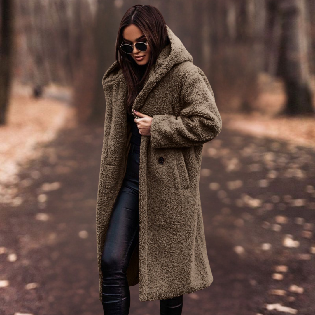 Lucía | Abrigo de Invierno con Capucha