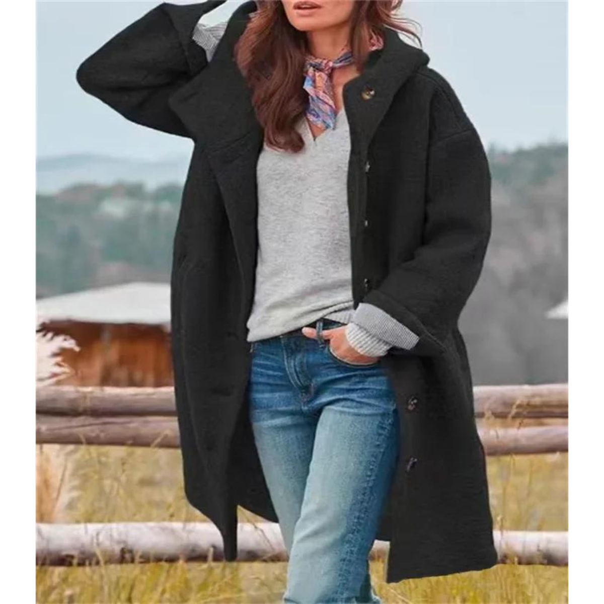 Inés | Chaqueta Cómoda de Entretiempo