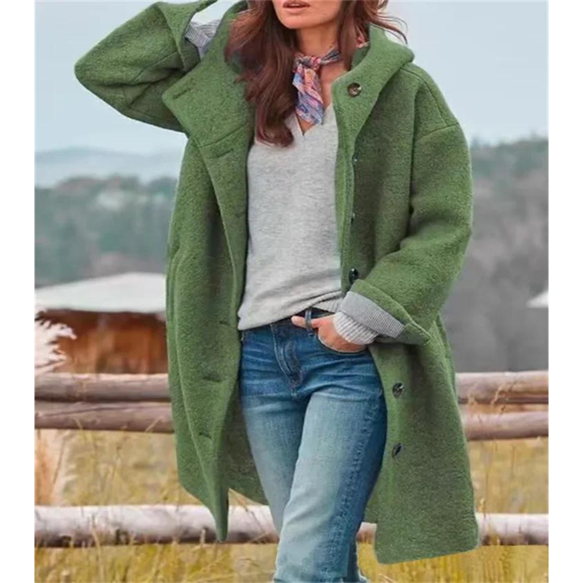 Inés | Chaqueta Cómoda de Entretiempo