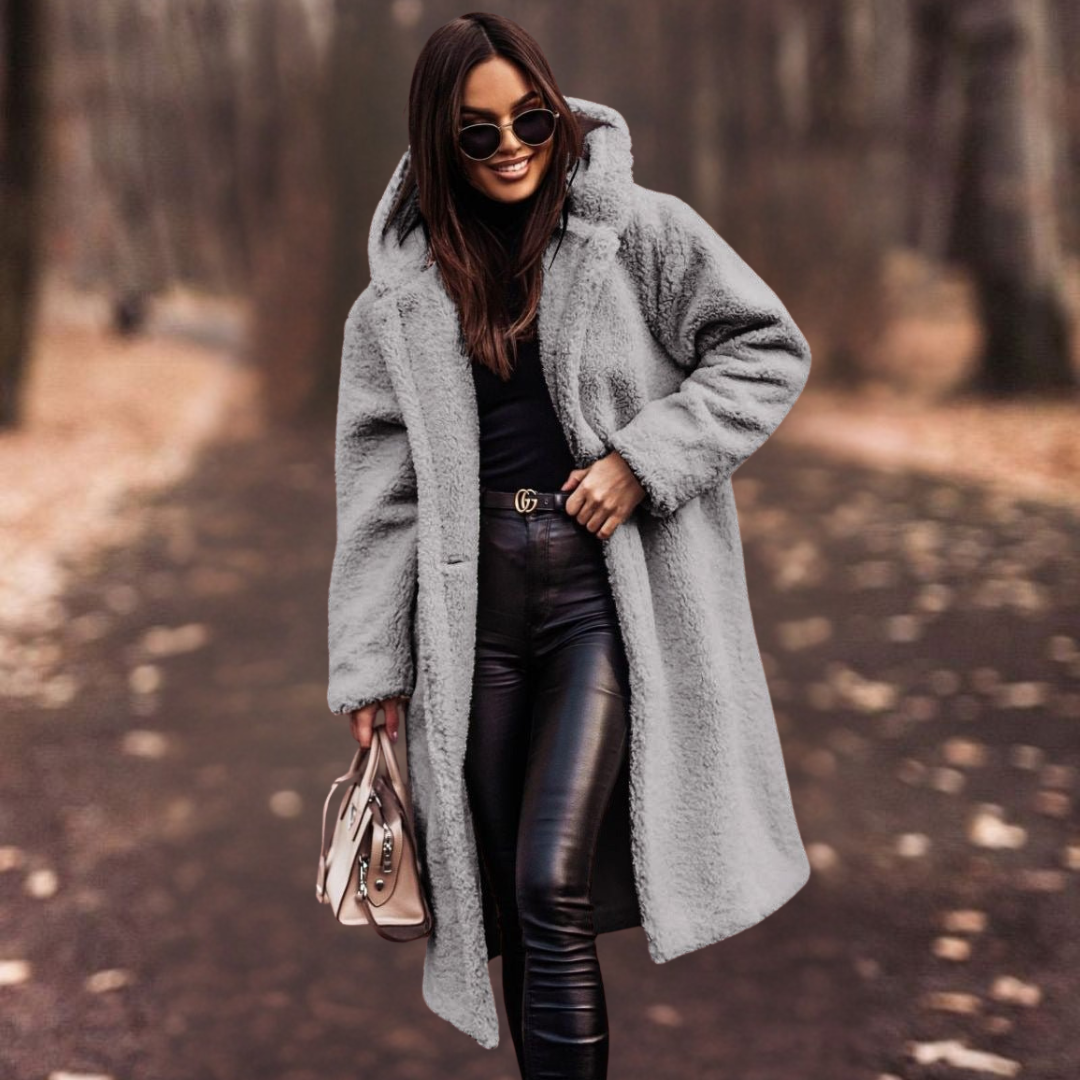 Lucía | Abrigo de Invierno con Capucha