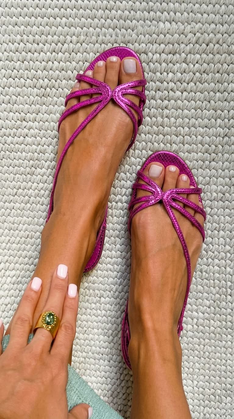 SANDALIAS DORADAS™