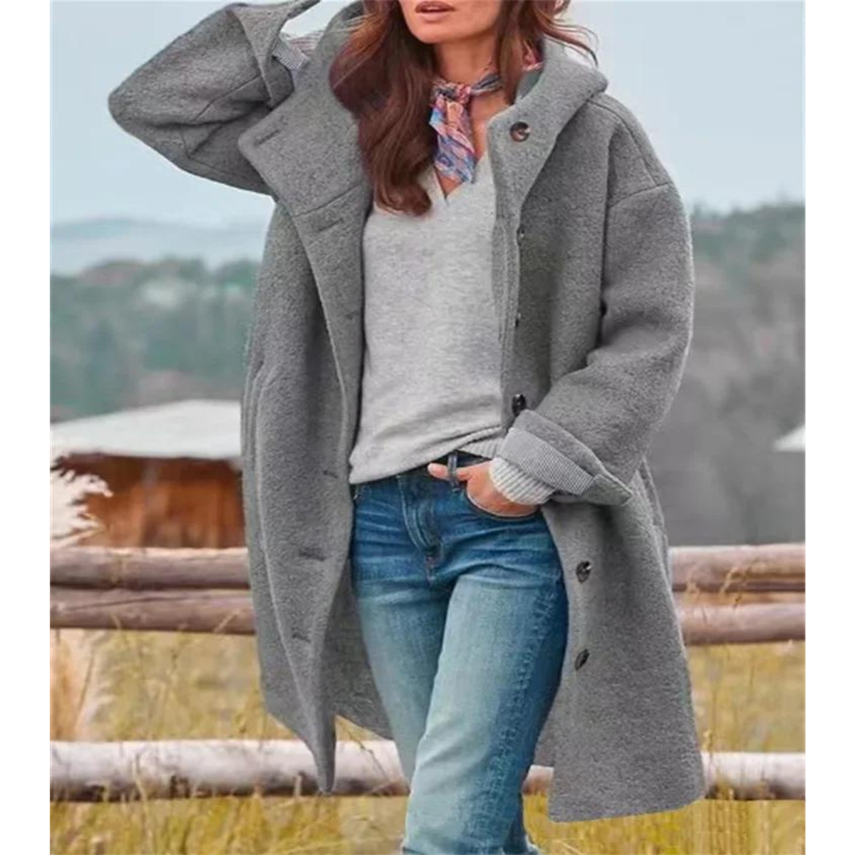 Inés | Chaqueta Cómoda de Entretiempo