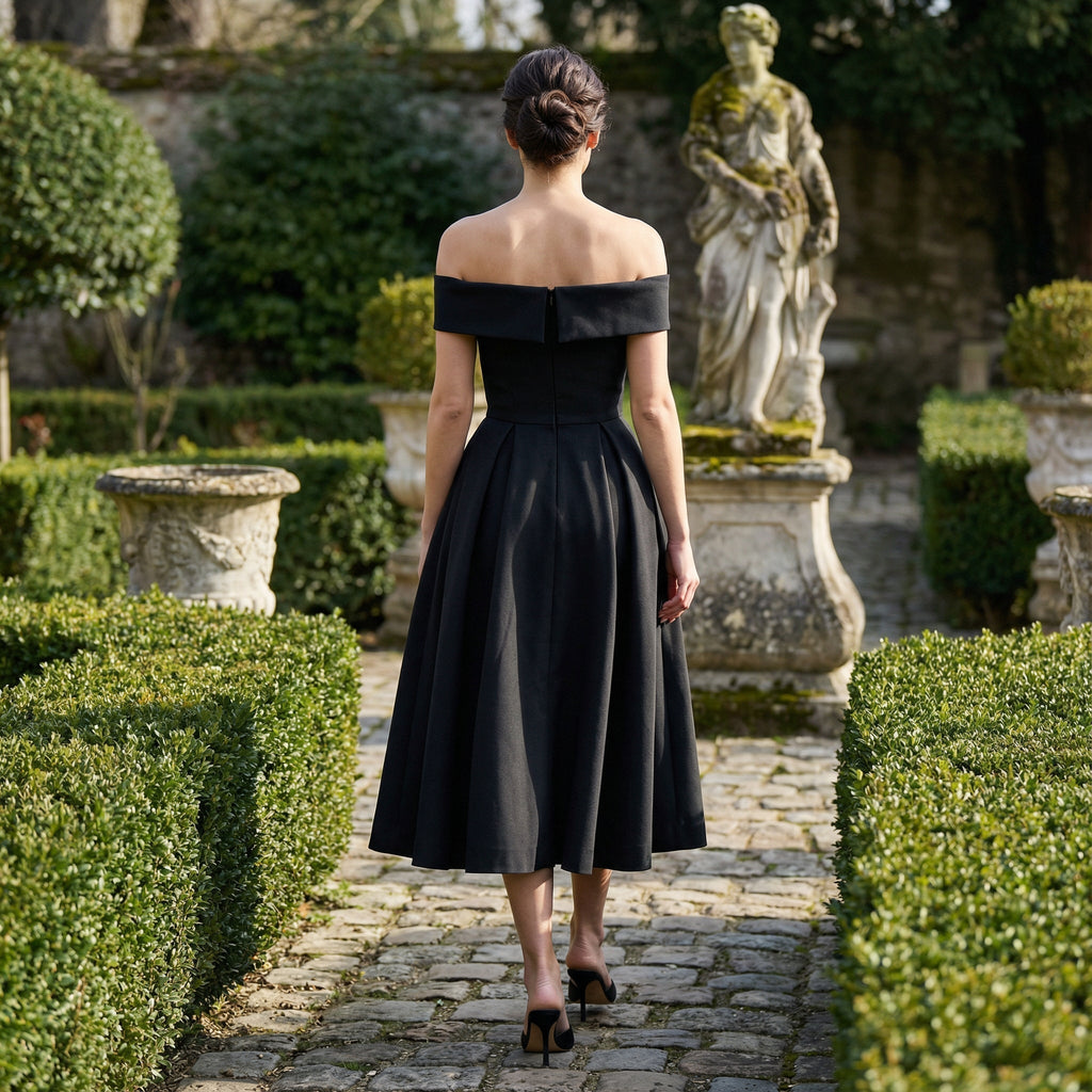 Minerva - Vestido midi elegante sin esfuerzo