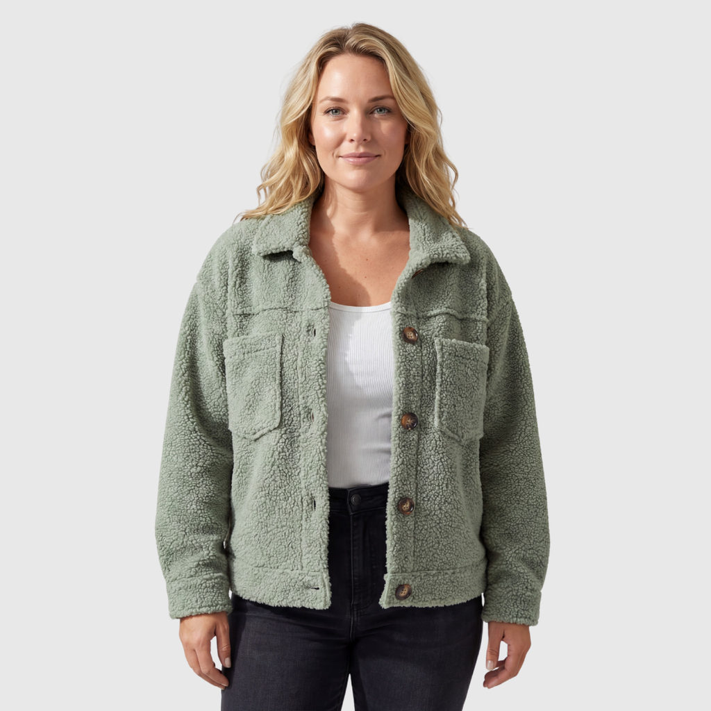 Gabriela | Chaqueta de Entretiempo de Forro Polar