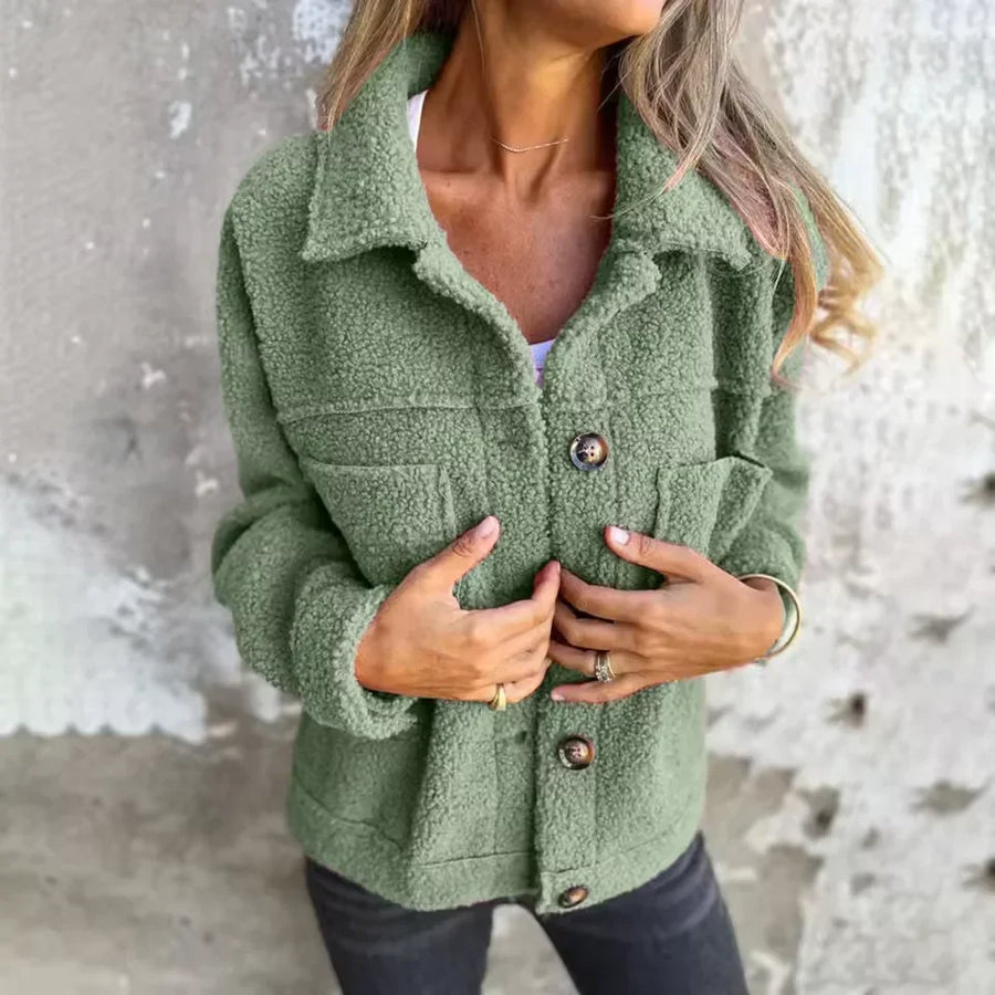 Gabriela | Chaqueta de Entretiempo de Forro Polar