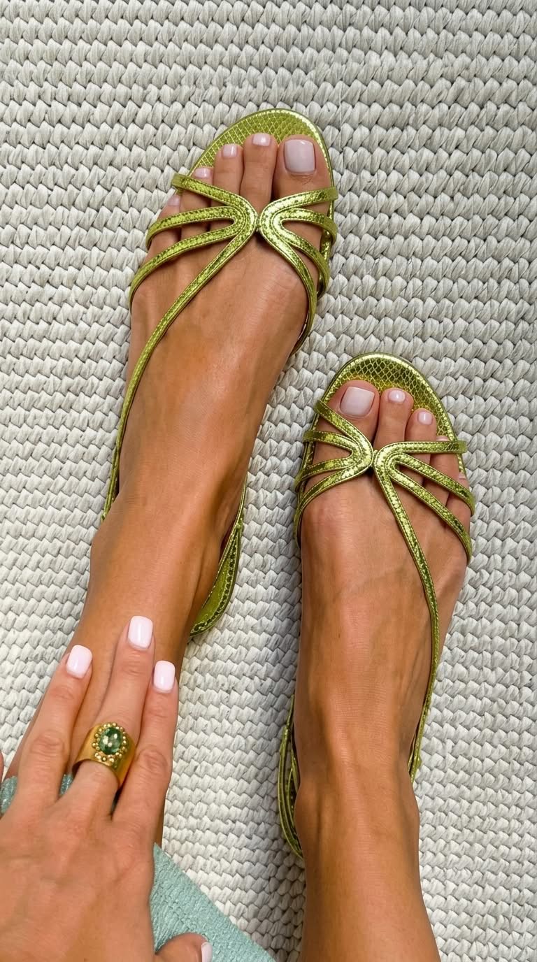 SANDALIAS DORADAS™