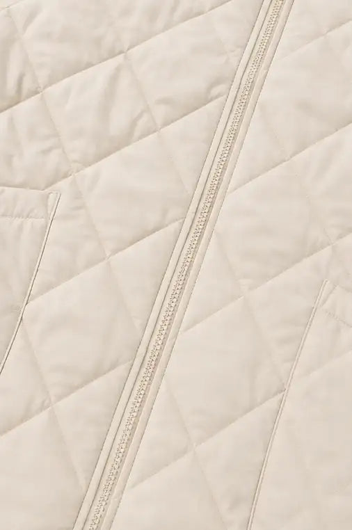 Elsa | Chaqueta Acolchada con Paneles de Punto