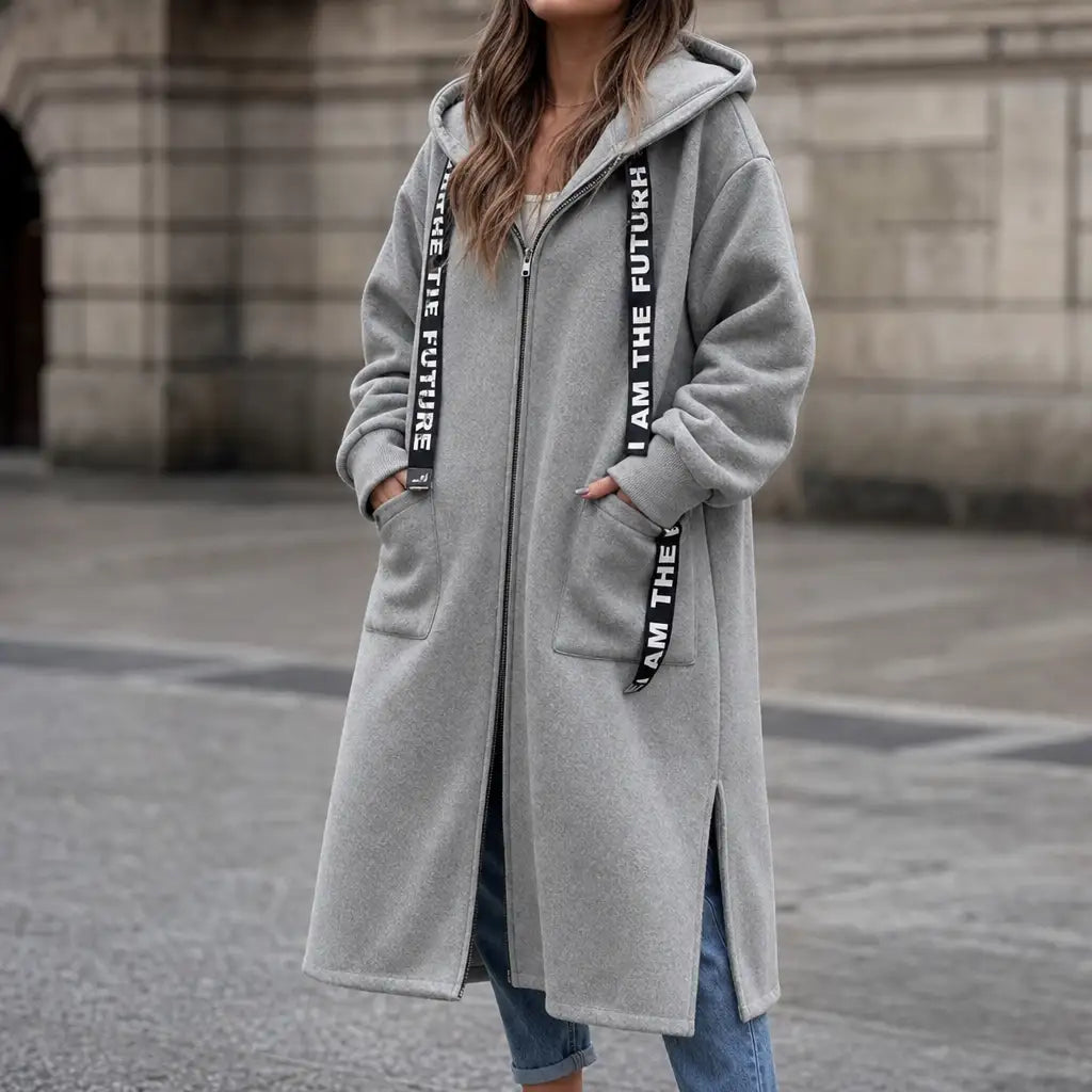 Alma | Abrigo Sudadera Oversize con Capucha