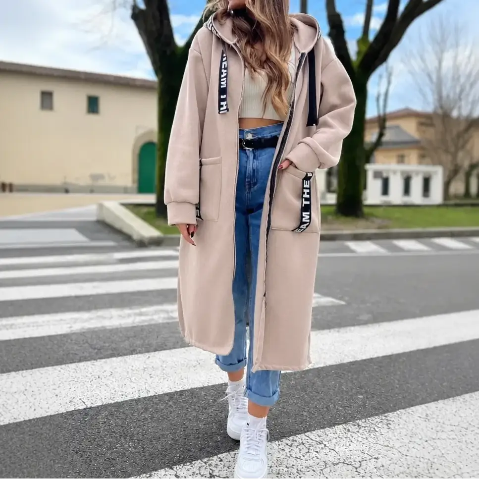Alma | Abrigo Sudadera Oversize con Capucha