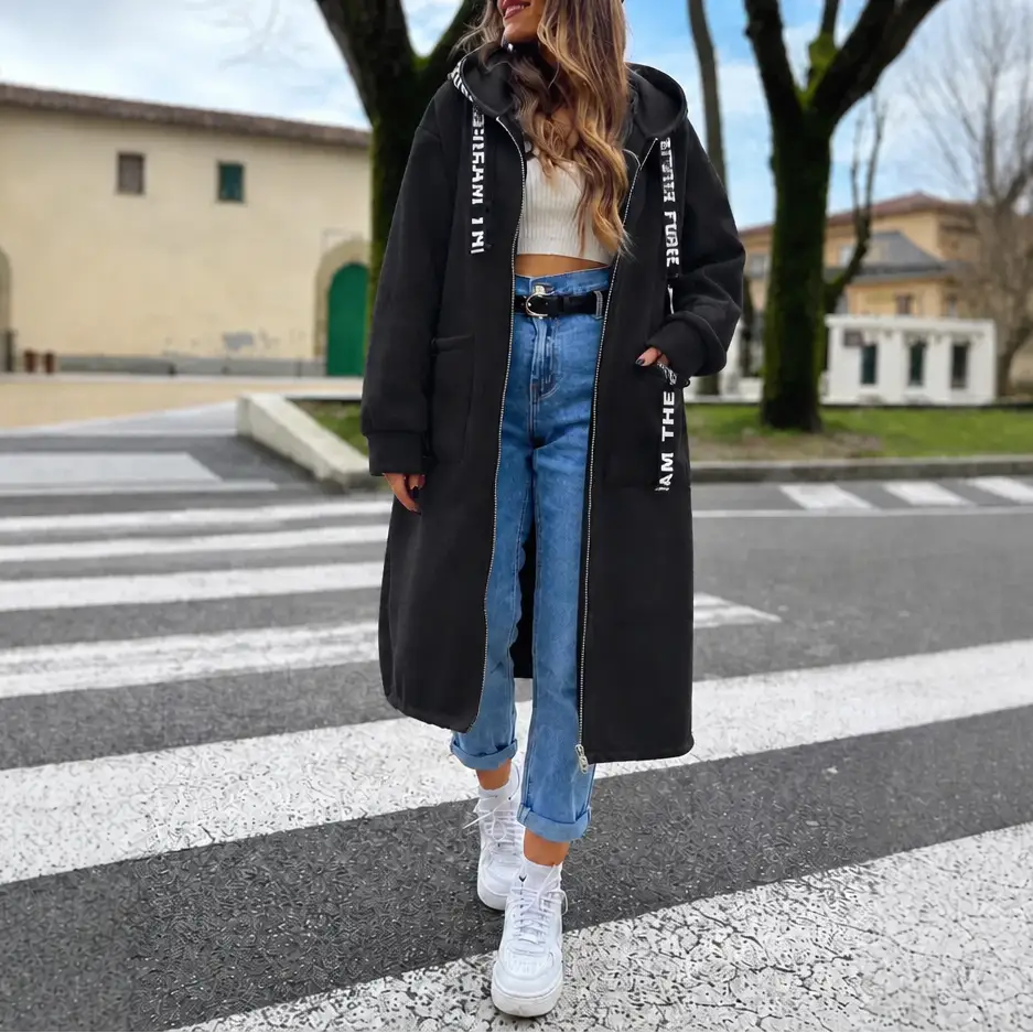 Alma | Abrigo Sudadera Oversize con Capucha