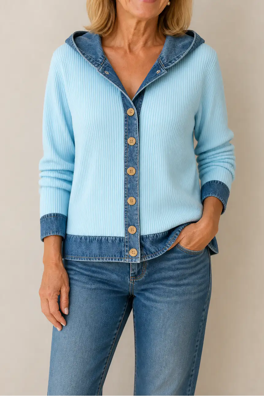 Carmen | Sobrecamisa de Cuadros con Capucha Vaquera